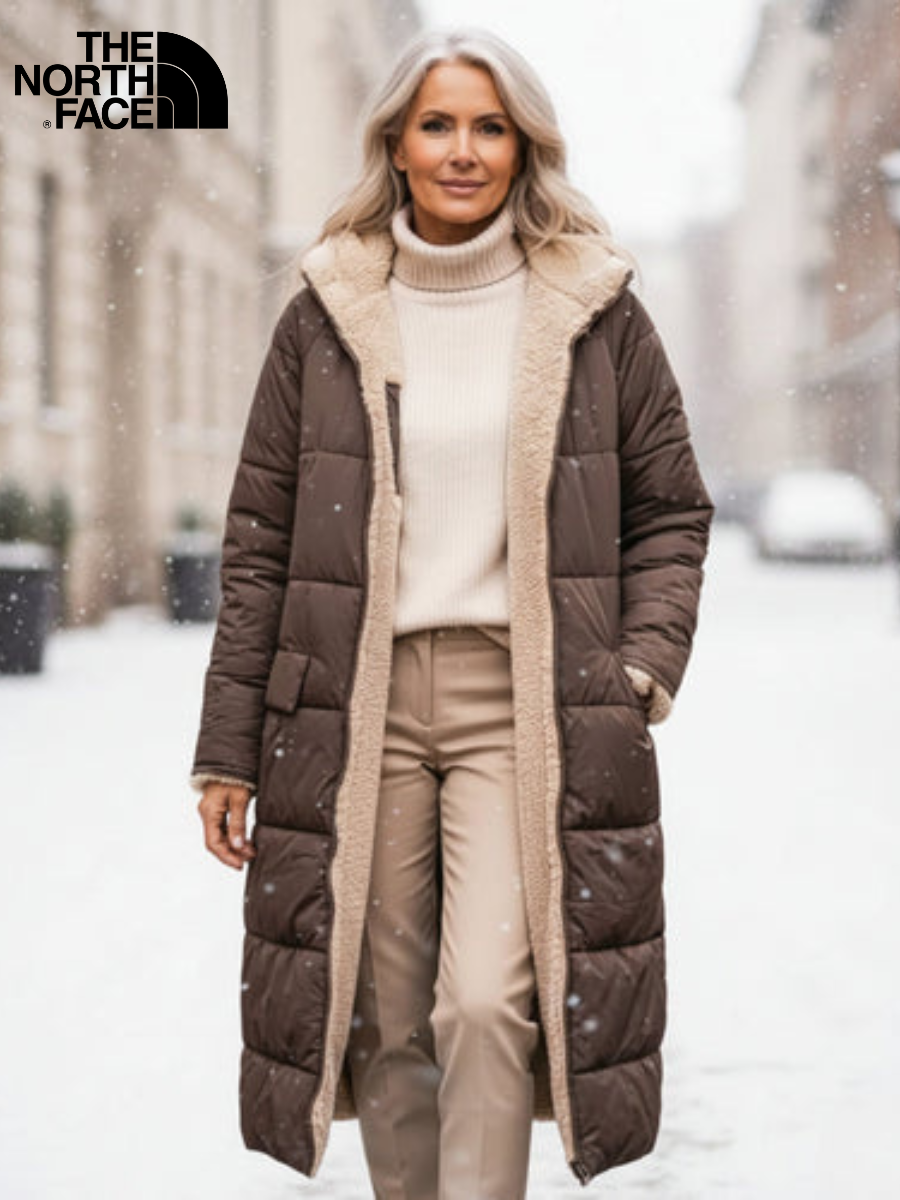 Arctic Elegance Longline Sherpa Coat || Clearance Sale