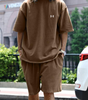 Oversized Tee & Shorts Lounge Set — Clearance Sale
