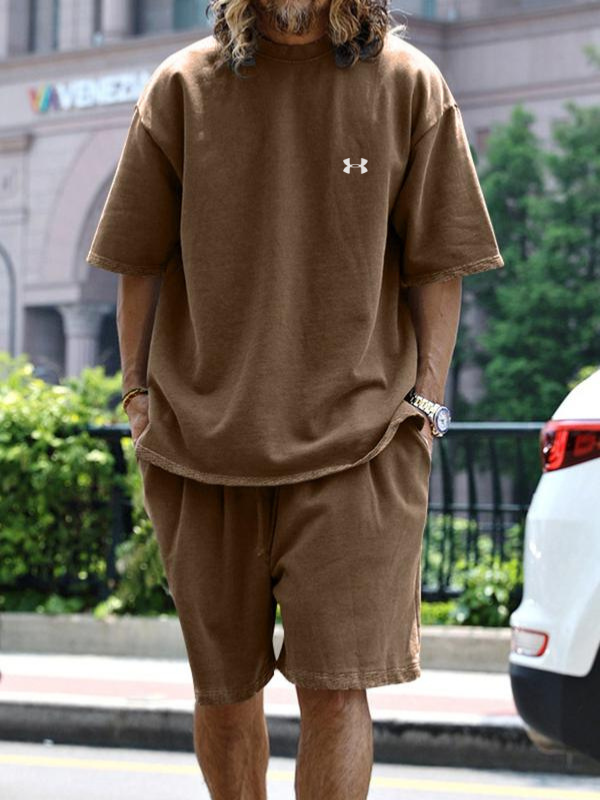 Oversized Tee & Shorts Lounge Set — Clearance Sale