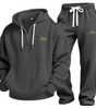 Waffle-Knit Performance Hoodie Jogger Set