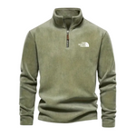 Quarter-Zip Fleece Sweater