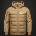 NK – Padded Hooded Puffer Jacket