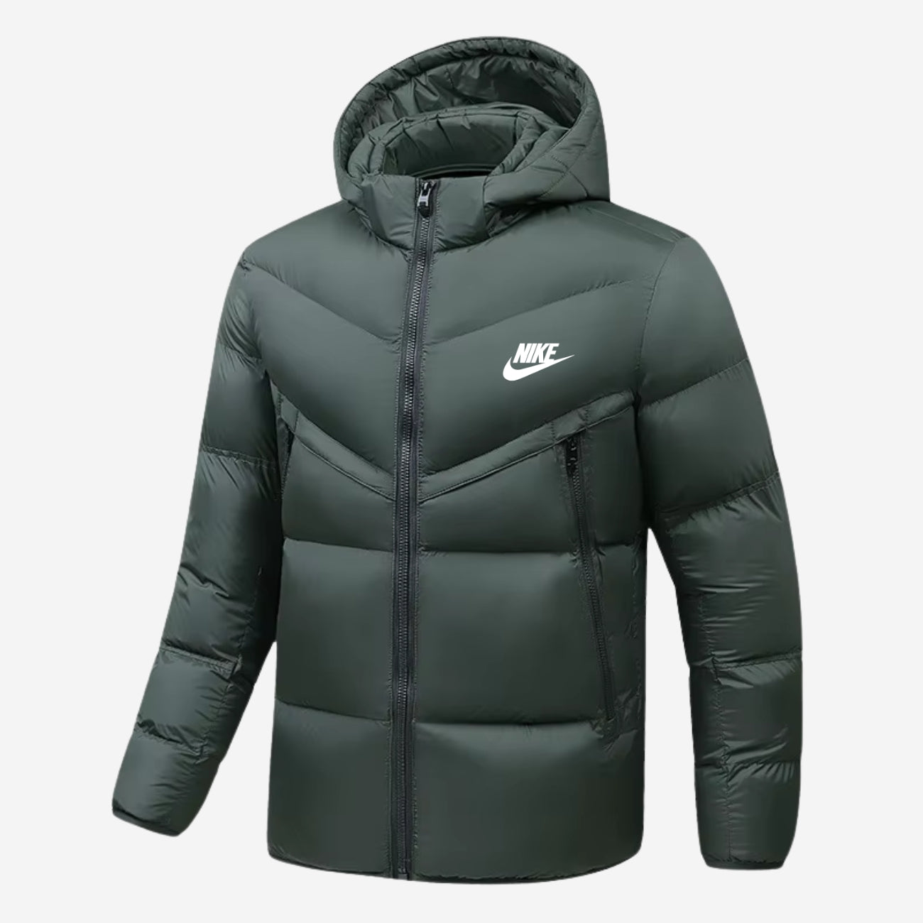 PUFFER JACKET WITH HOOD