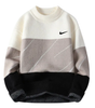 Men’s Urban Color Panel Crew Sweater