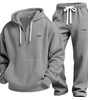 Waffle-Knit Performance Hoodie Jogger Set