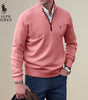 Knitted Half-Zip Sweater || Clearance Sale