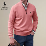 Knitted Half-Zip Sweater || Clearance Sale