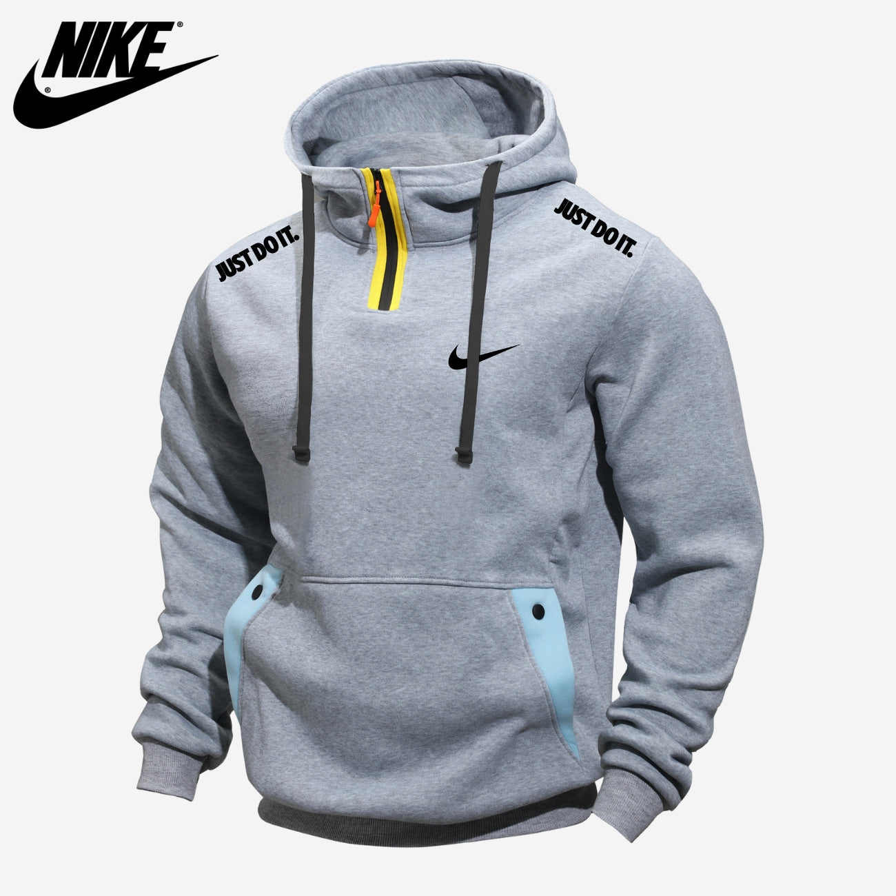 Casual Half-Zip Hoodie || CLEARANCE SALE