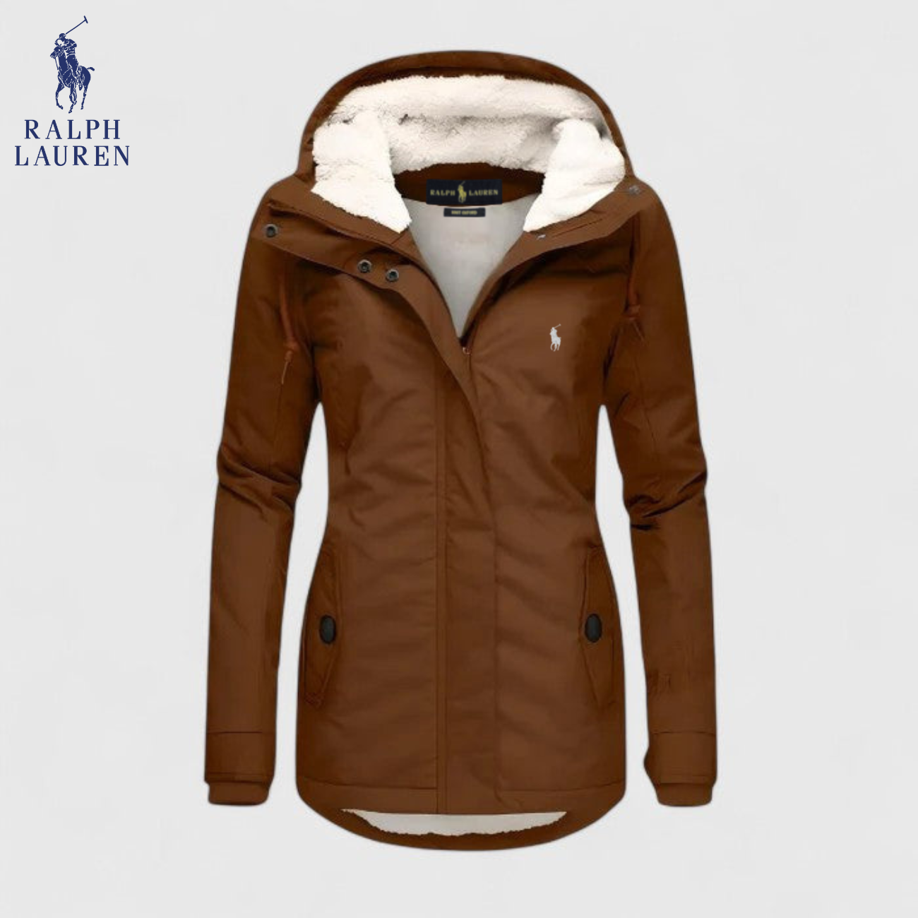 Warm-Lined Hooded Winter Jacket || Clearance Sale