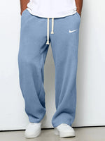 Men's Spring And Autumn Casual Sports Textured Trousers