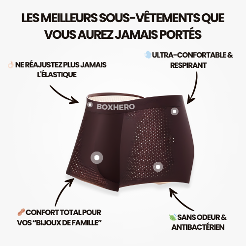 BAMBOO FIBER BOXER - REVOLUTIONARY COMFORT ALL DAY LONG