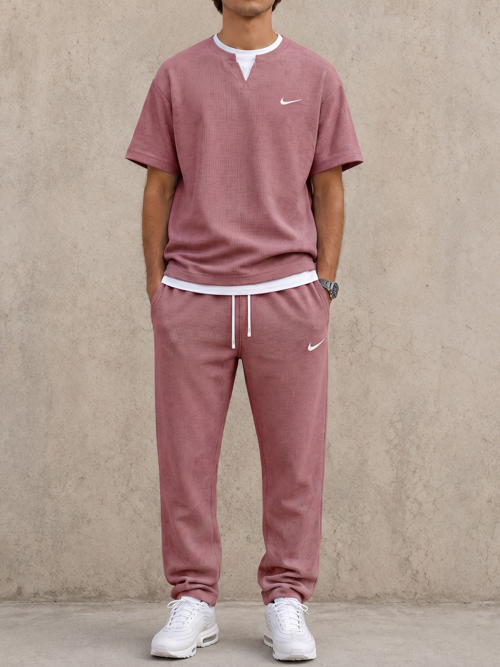 Waffle Knit Coordinate Set — LIQUIDATION PRICE
