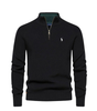 Men's Quarter-Zip Knit Pullover