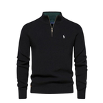 Men's Quarter-Zip Knit Pullover