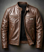 HAWTHORNE VINTAGE LEATHER JACKET