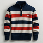 2026 Striped Half-Zip Sweater - Limited Edition