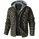 AlpenNord™ | Flannel Jacket with Hood