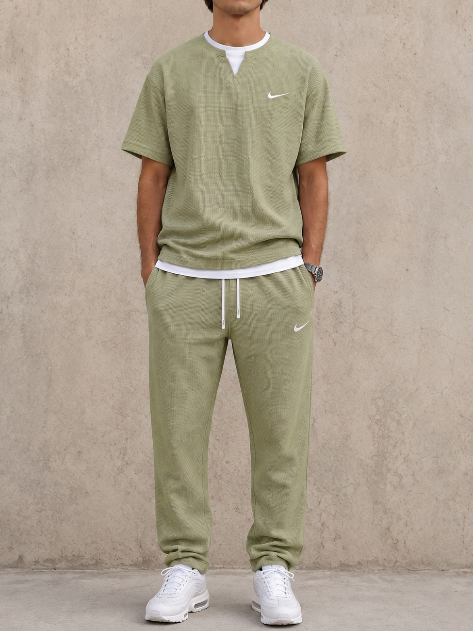 Waffle Knit Coordinate Set — LIQUIDATION PRICE
