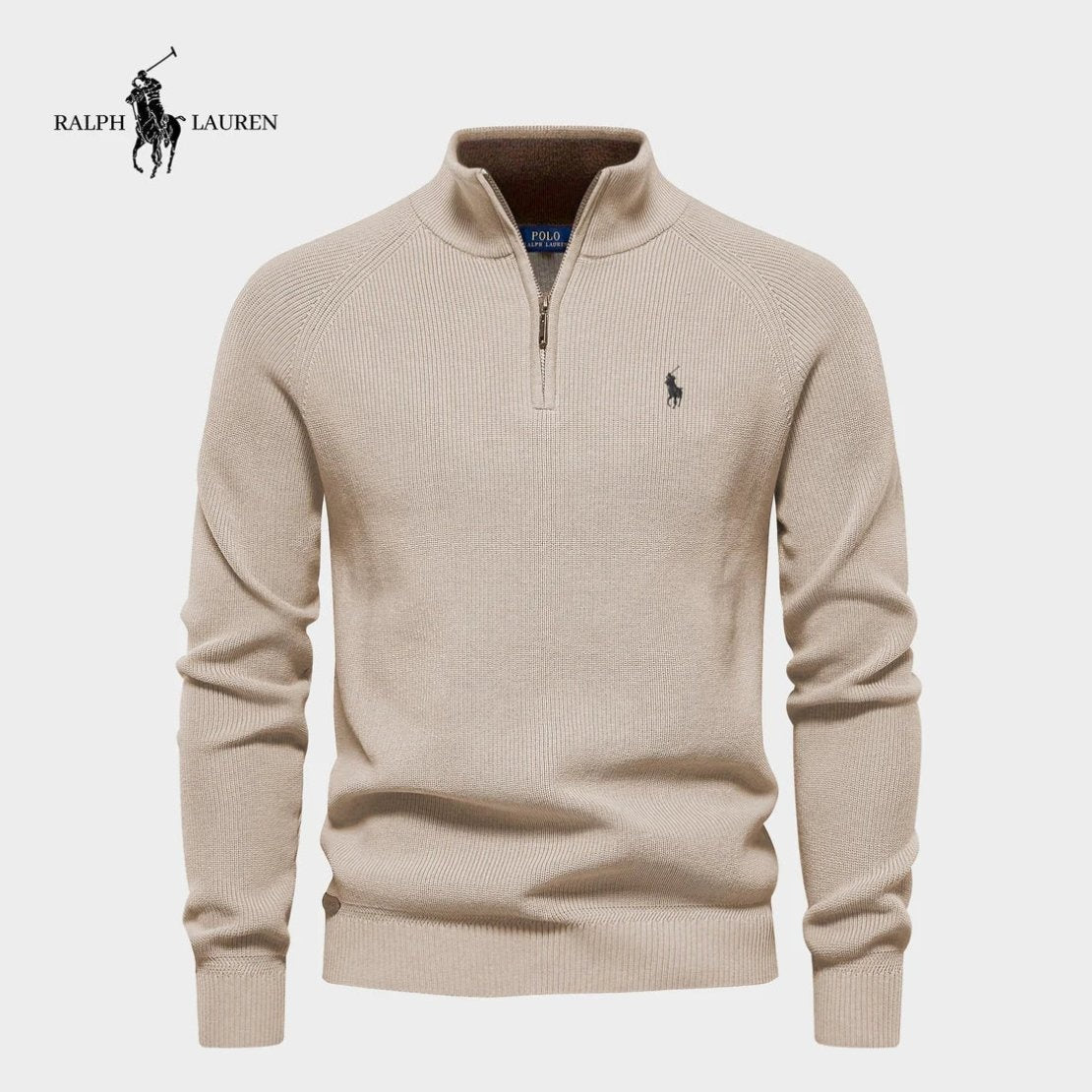 Half-Zip Essential Blend Sweater
