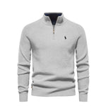 Men's Quarter-Zip Knit Pullover