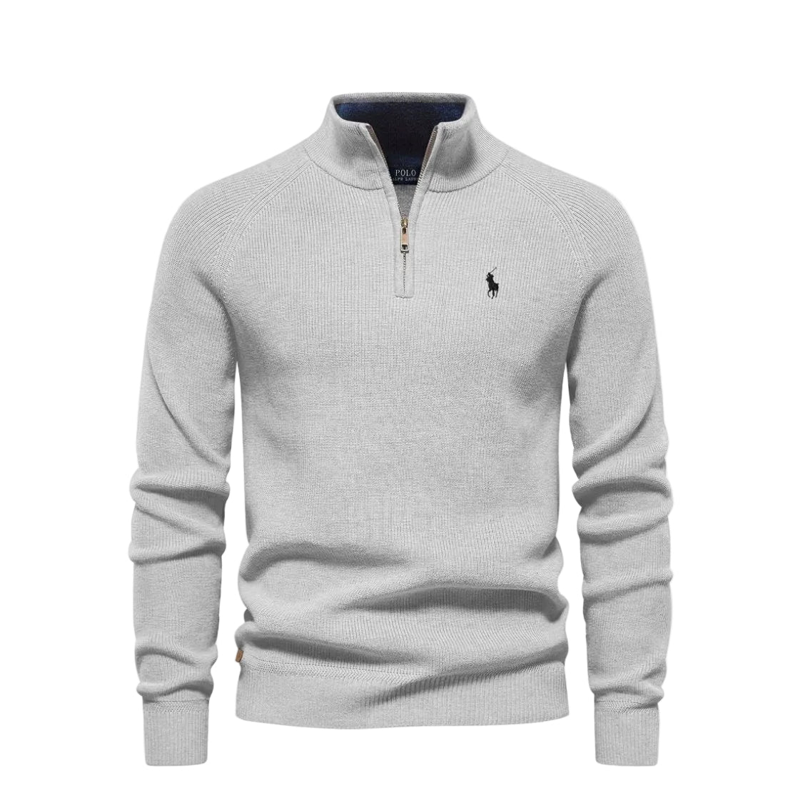 Men's Quarter-Zip Knit Pullover
