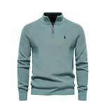 Men's Quarter-Zip Knit Pullover
