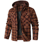 AlpenNord™ | Flannel Jacket with Hood