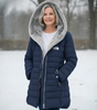 Quilted Hooded Longline Coat