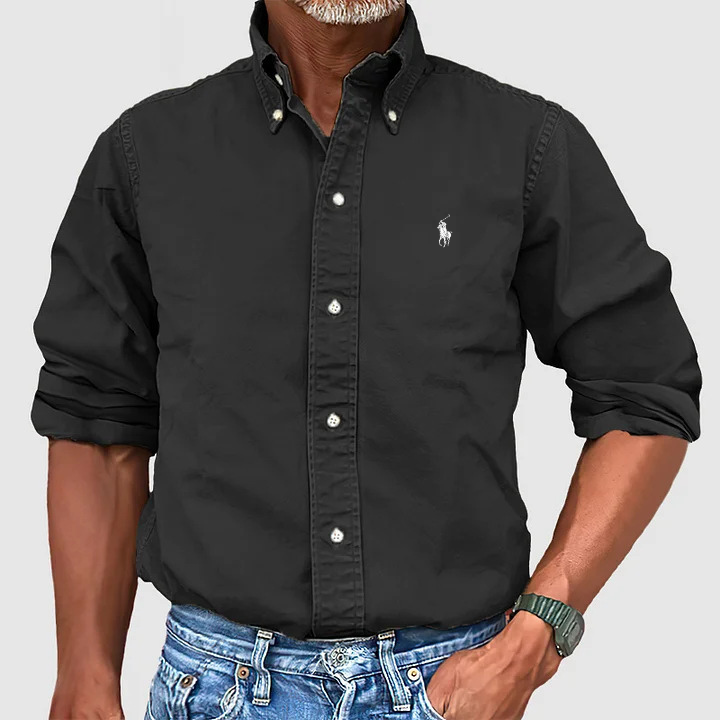 Premium Cotton Button-Down Shirt — Clearance Sale