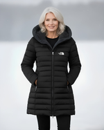 Quilted Hooded Longline Coat