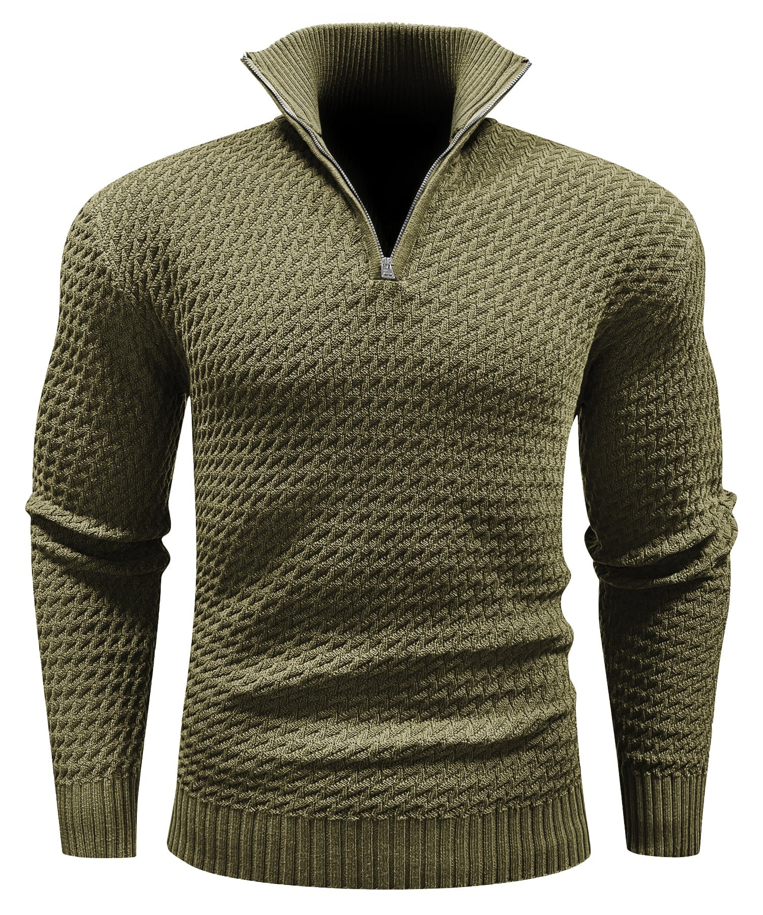 AlpenNord™ | Quarter-Zip Turtleneck Sweater