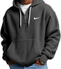 NK - Men's Loose Waffle Half-Zip Hooded Sweatshirt