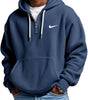 NK - Men's Loose Waffle Half-Zip Hooded Sweatshirt