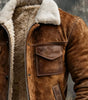 GIANNI™ | SHERPA LEATHER JACKET