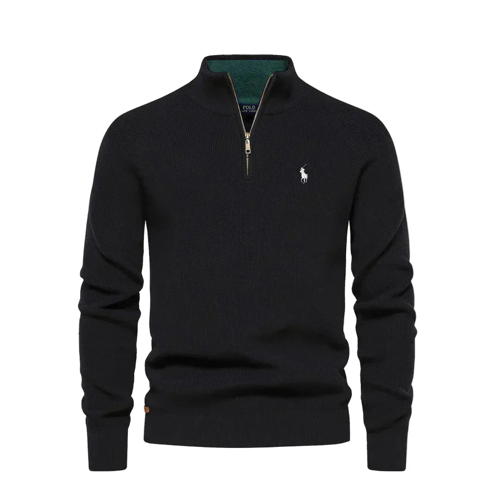 Ralph Lauren | Jumper with half zip Black Friday -70% OFF