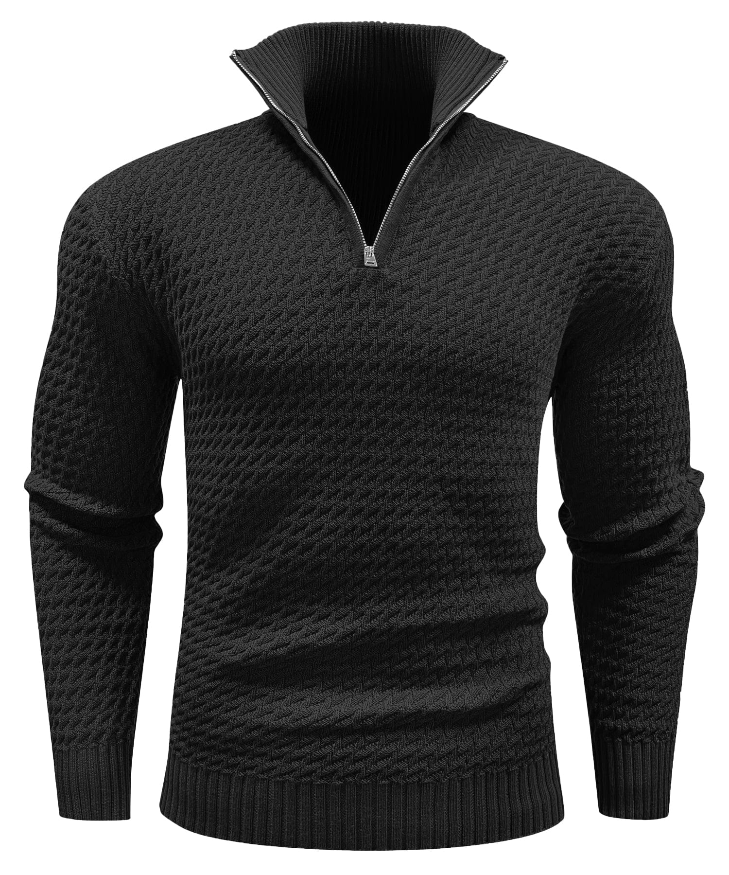 AlpenNord™ | Quarter-Zip Turtleneck Sweater