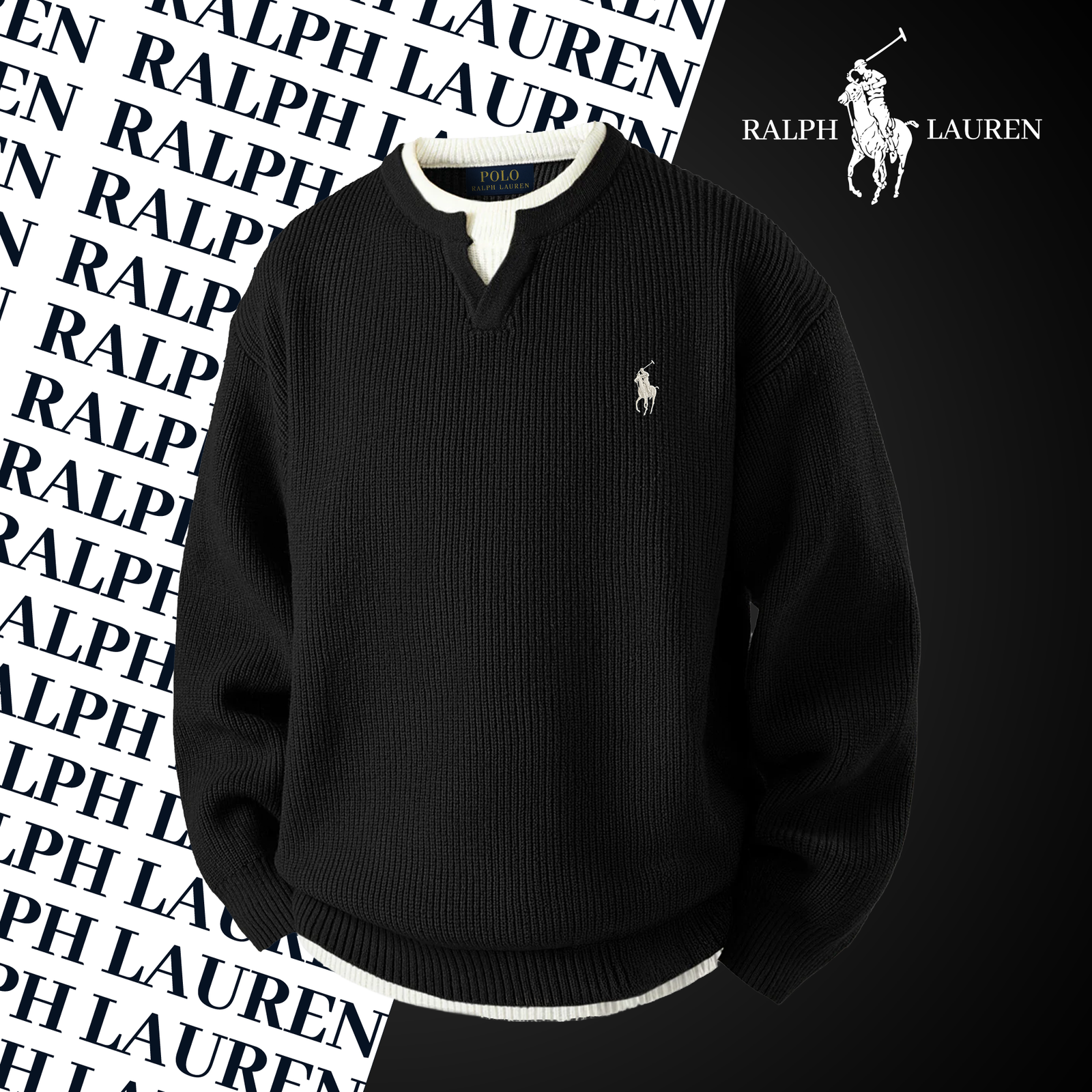 Textured Ribbed Knit Sweater || Clearance Sale
