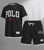 Polo Graphic Tee & Shorts Set — Clearance Sale