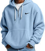 NK - Men's Loose Waffle Half-Zip Hooded Sweatshirt