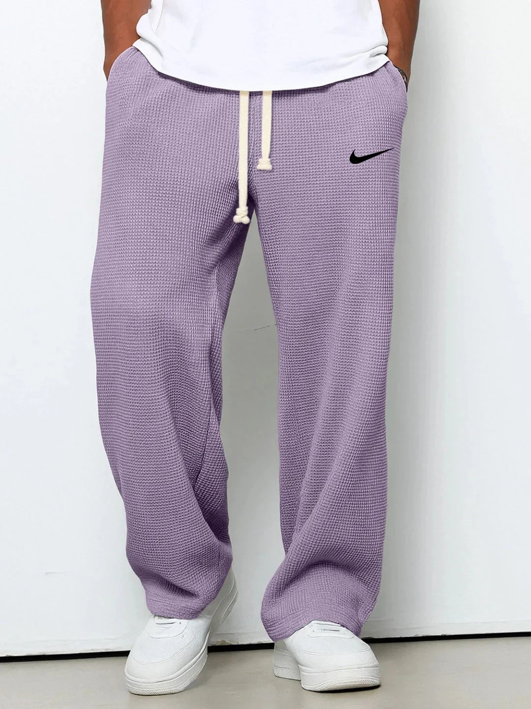 Men's Spring And Autumn Casual Sports Textured Trousers