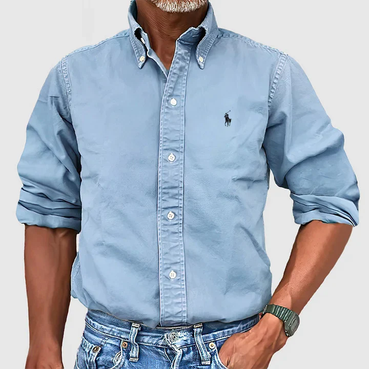 Premium Cotton Button-Down Shirt — Clearance Sale