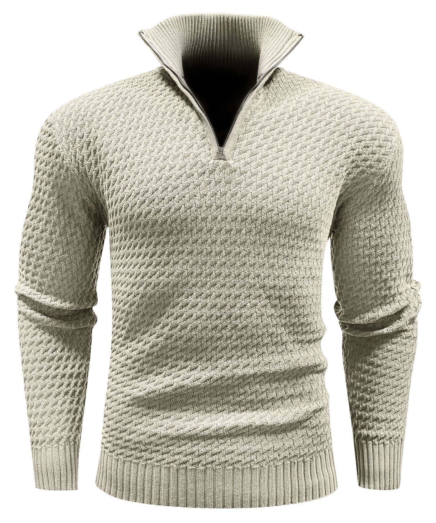 AlpenNord™ | Quarter-Zip Turtleneck Sweater
