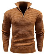 AlpenNord™ | Quarter-Zip Turtleneck Sweater
