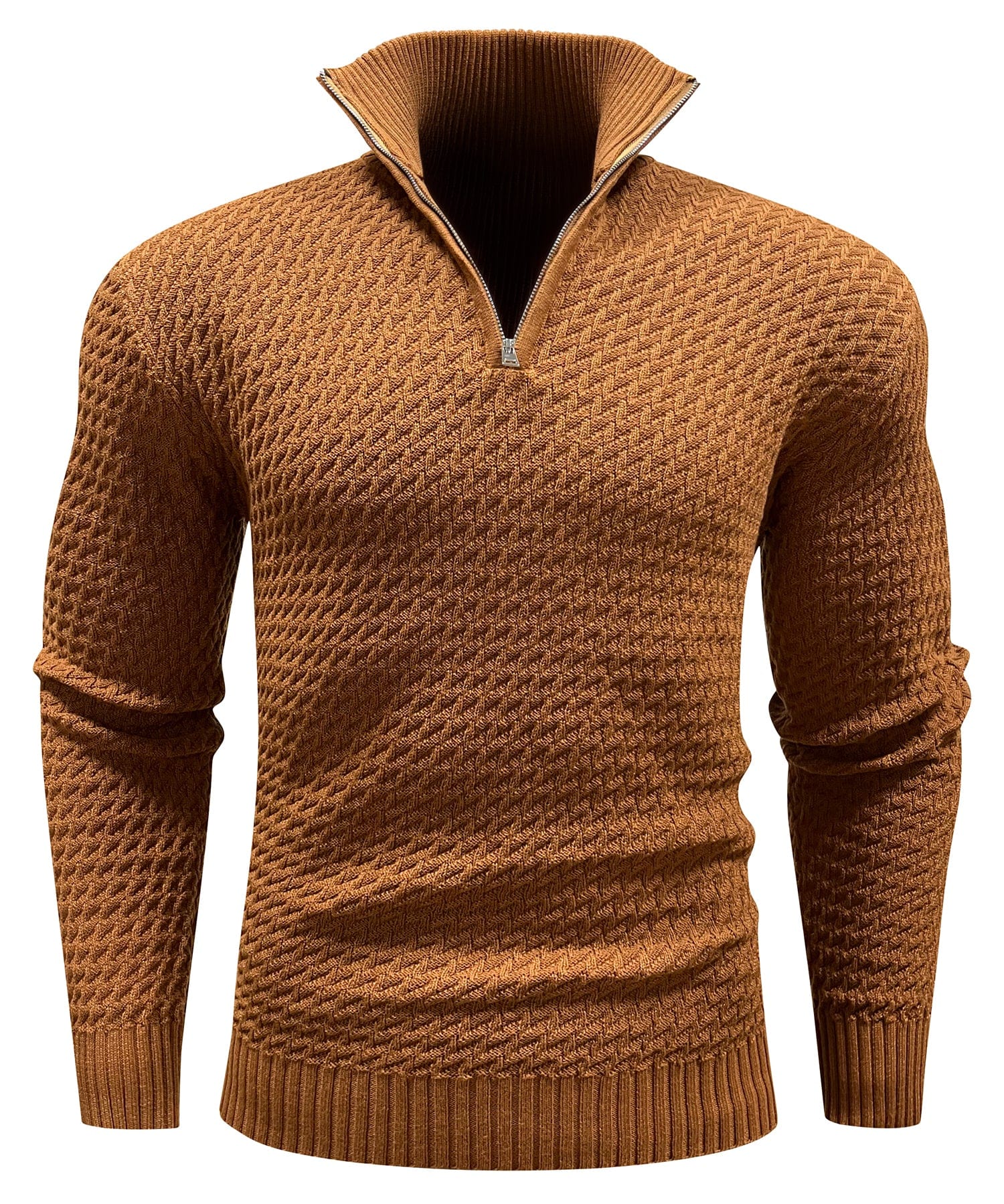 AlpenNord™ | Quarter-Zip Turtleneck Sweater