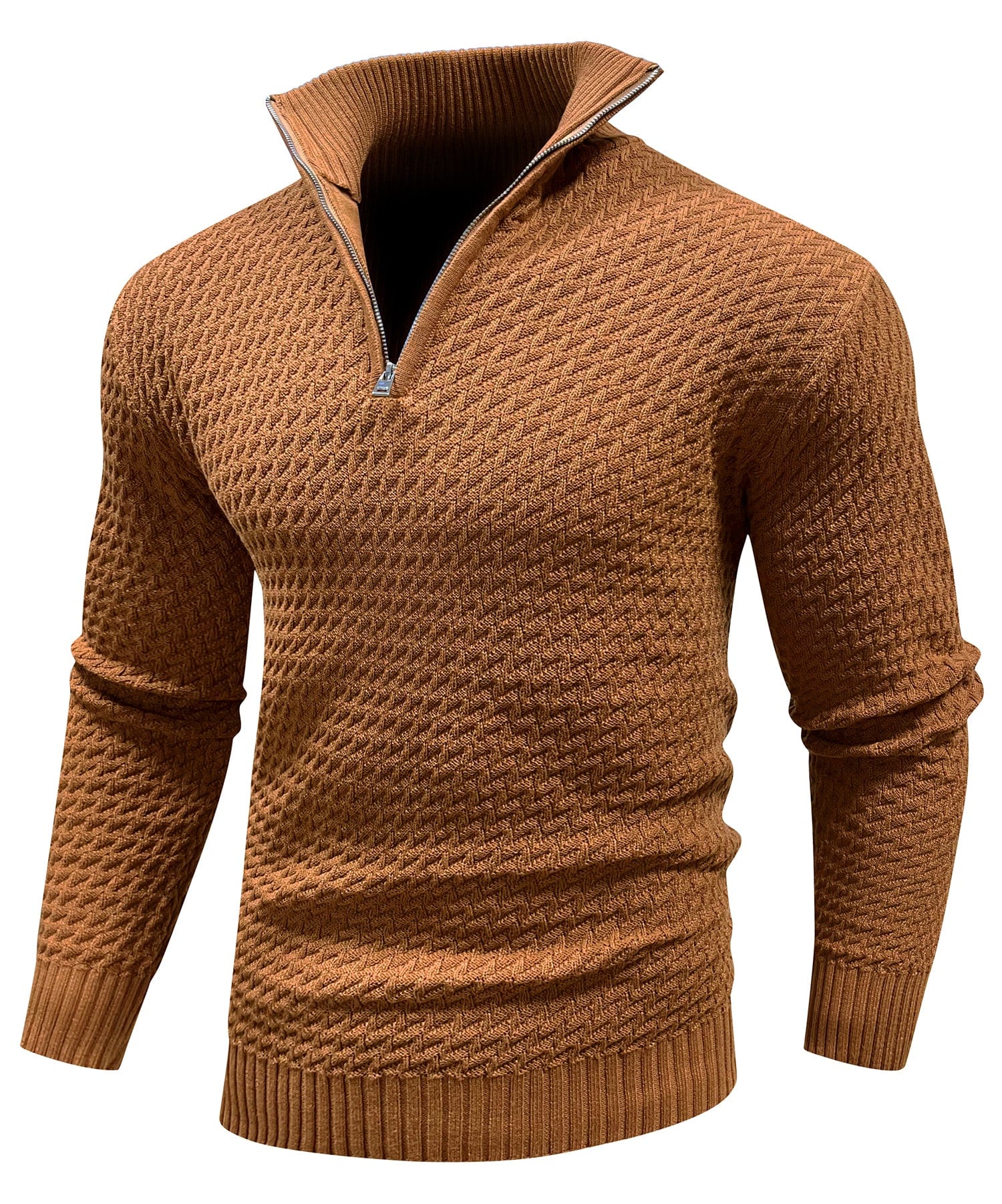 AlpenNord™ | Quarter-Zip Turtleneck Sweater